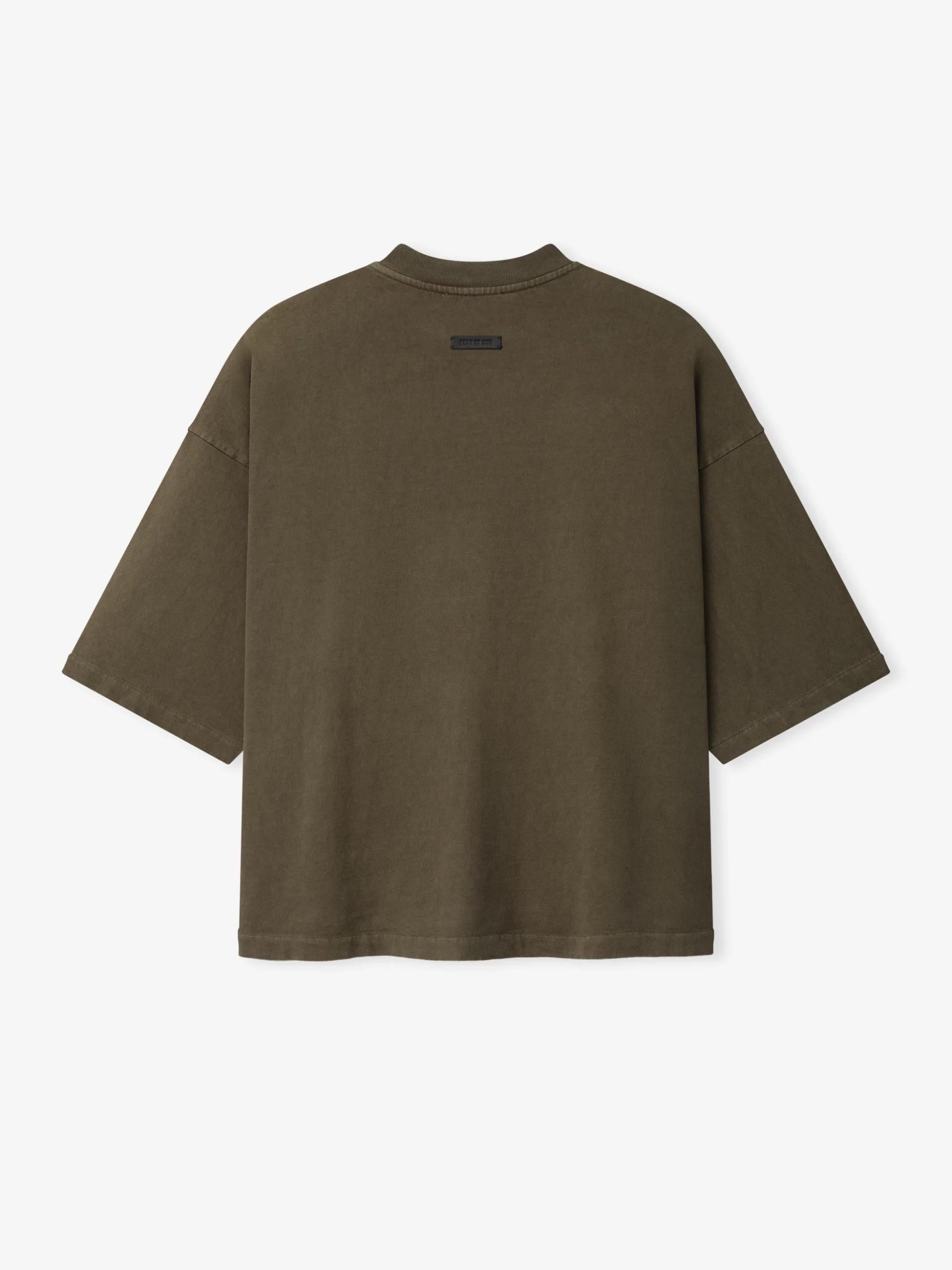 Fear Of God Baseball Club Tee Faded Brown