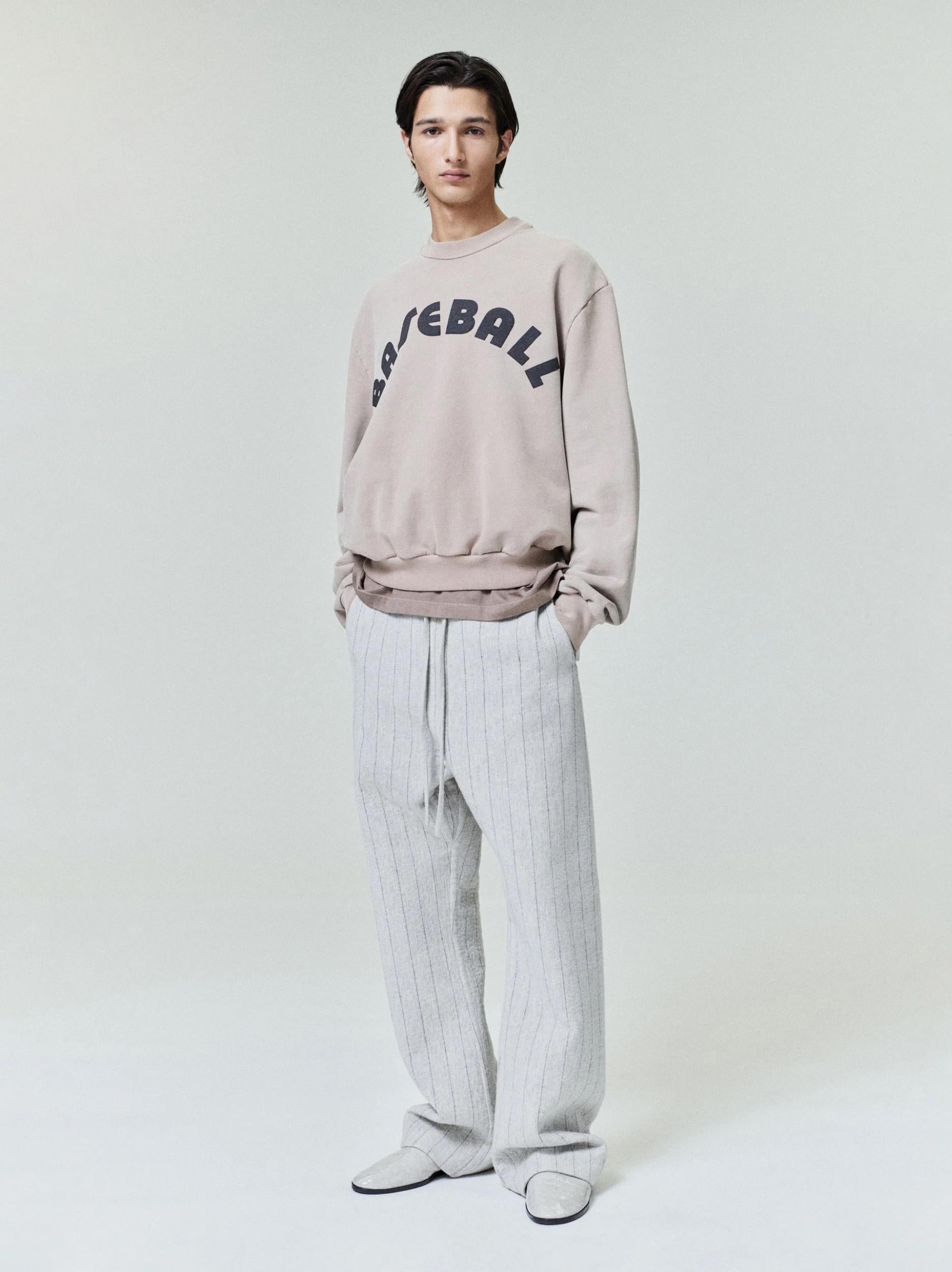 Fear Of God Baseball Flared Pants Light Beige/Black