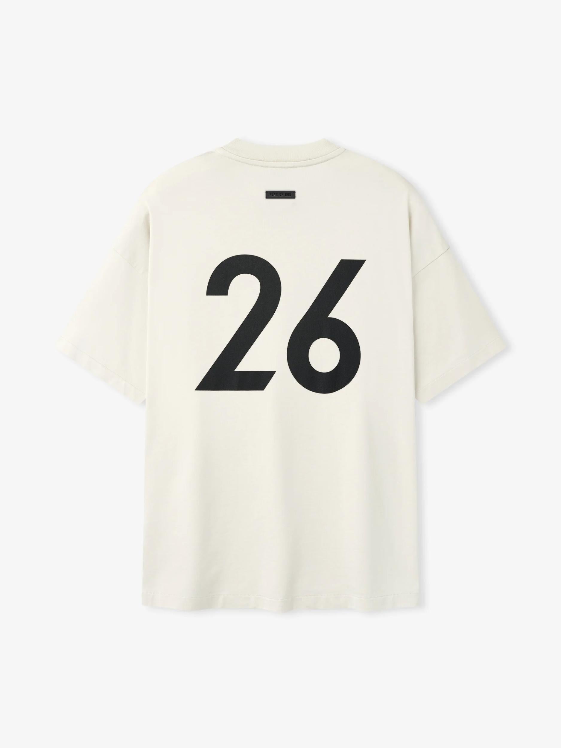 Fear Of God Cotton Rayon 26 Tee Dirty Ivory