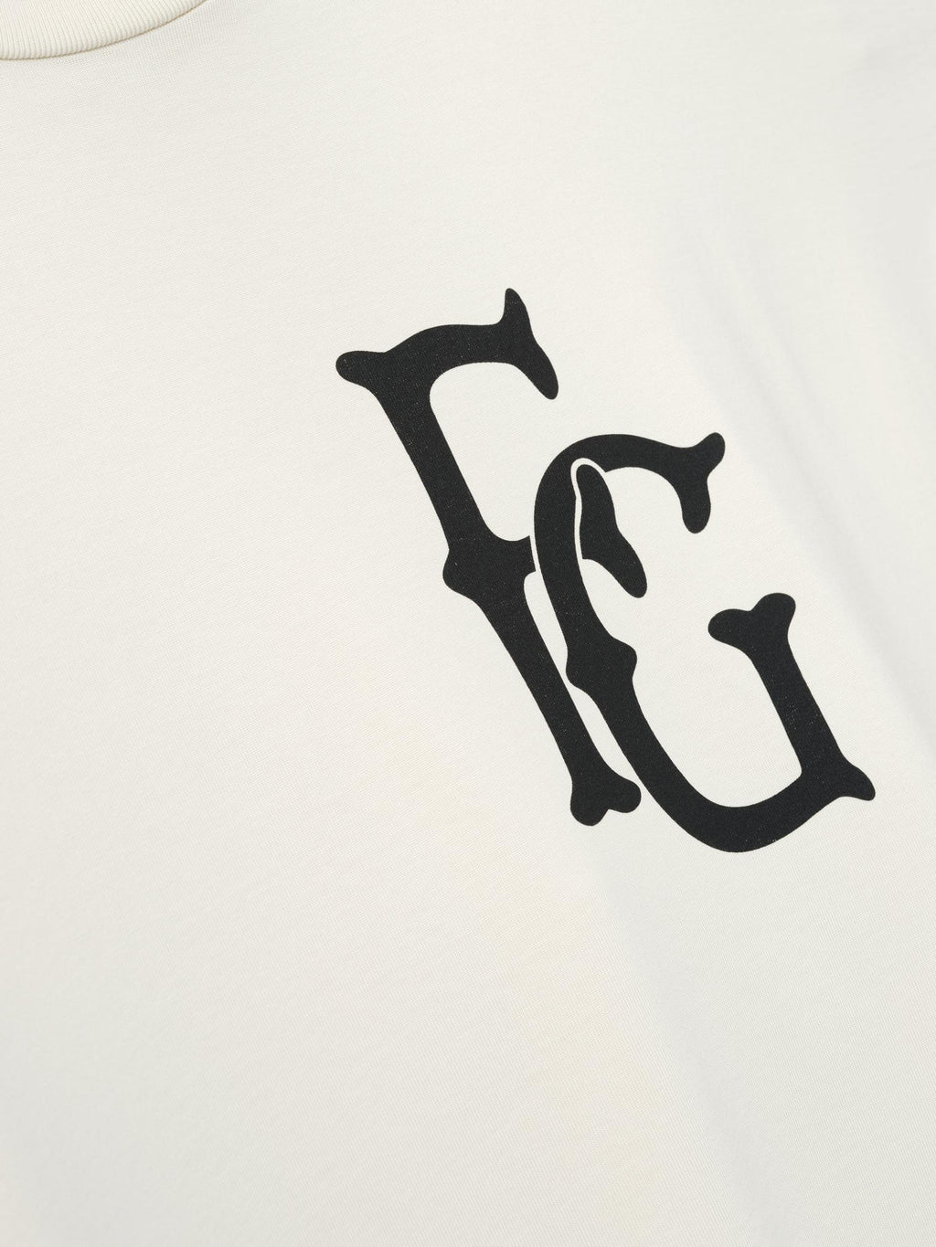 Fear Of God Cotton Rayon 26 Tee Dirty Ivory