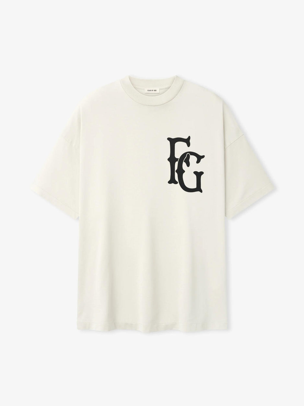 Fear Of God Cotton Rayon 26 Tee Dirty Ivory