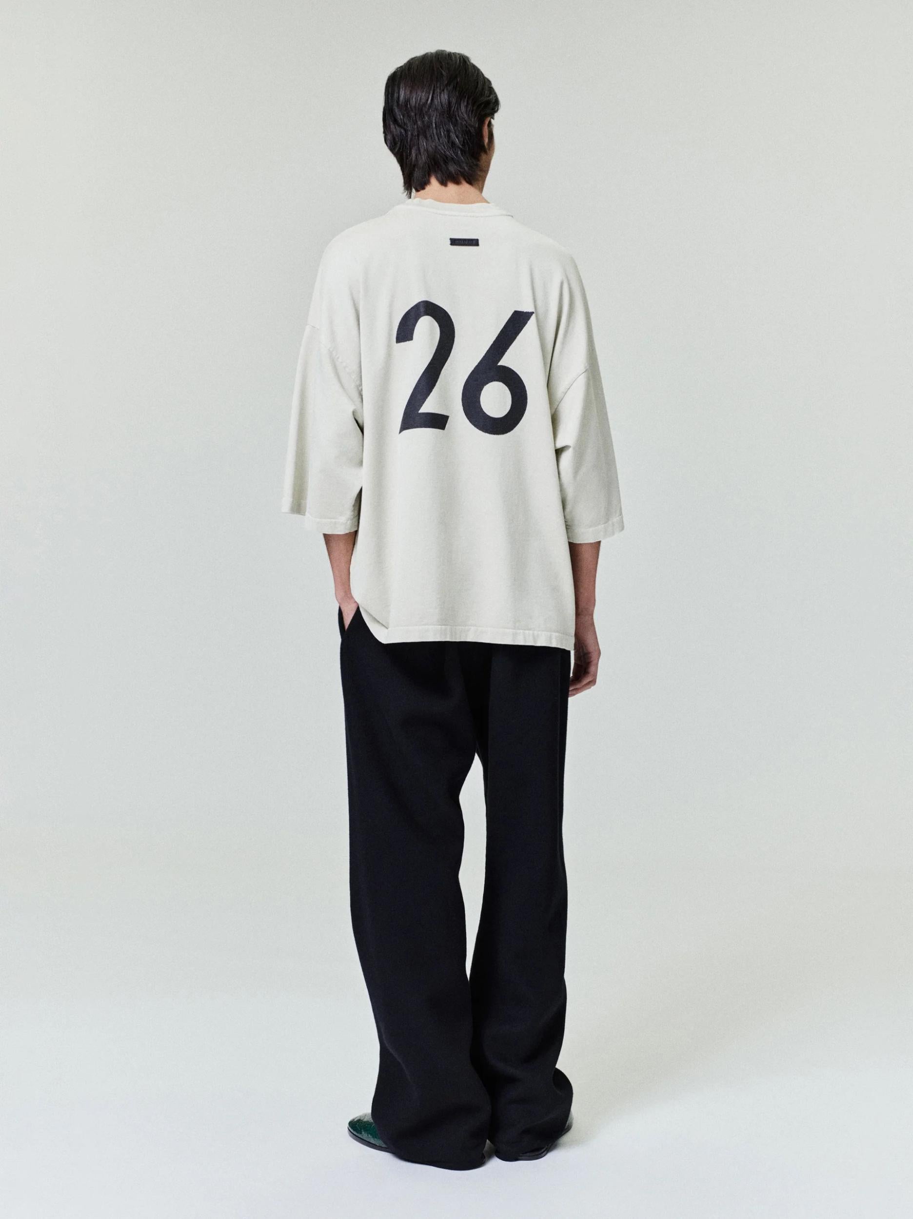 Fear Of God Cotton Rayon 26 Tee Dirty Ivory