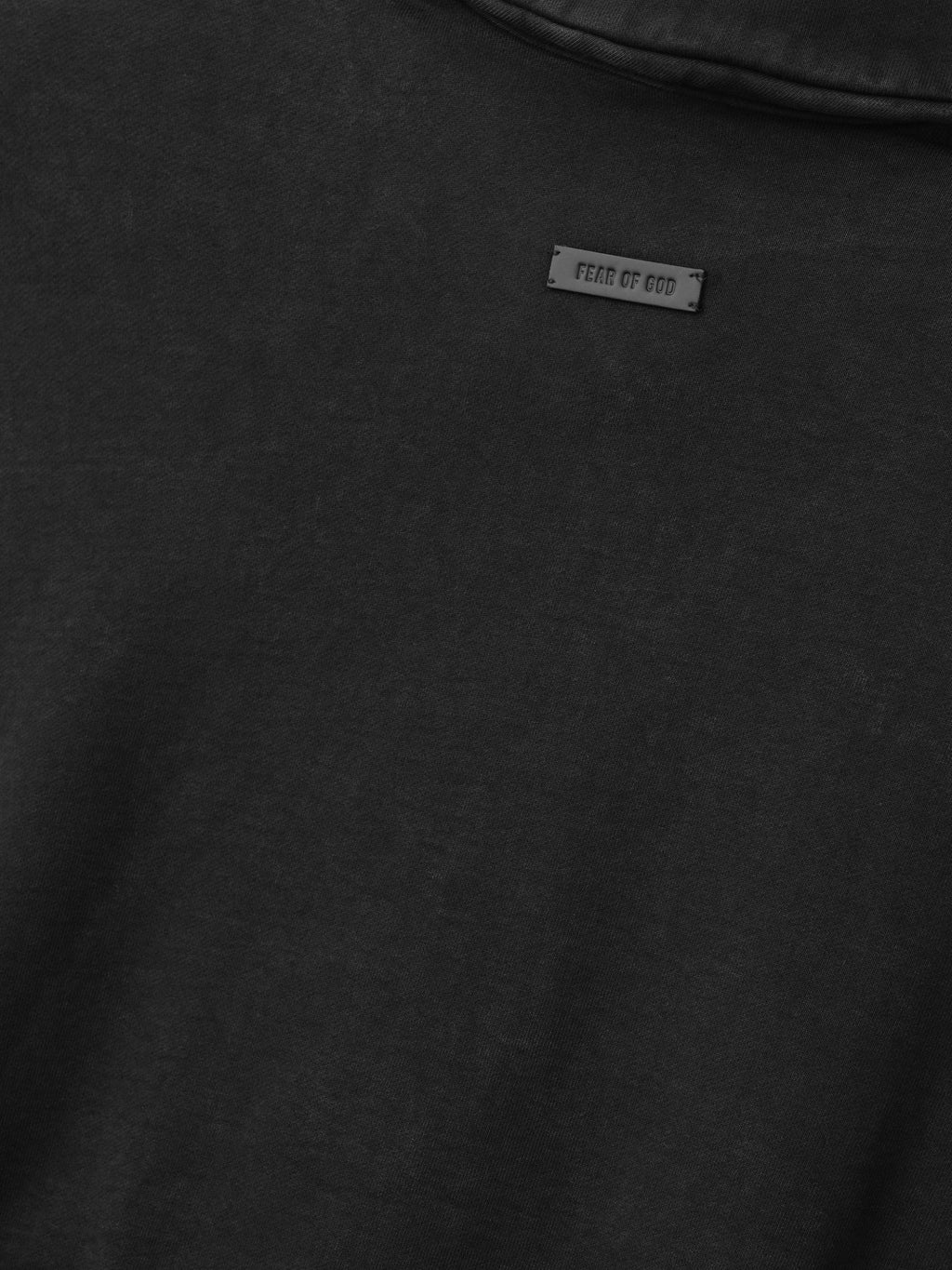 Fear Of God Half Zip Polo Sweatshirt Black