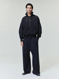 Fear Of God Half Zip Polo Sweatshirt Black