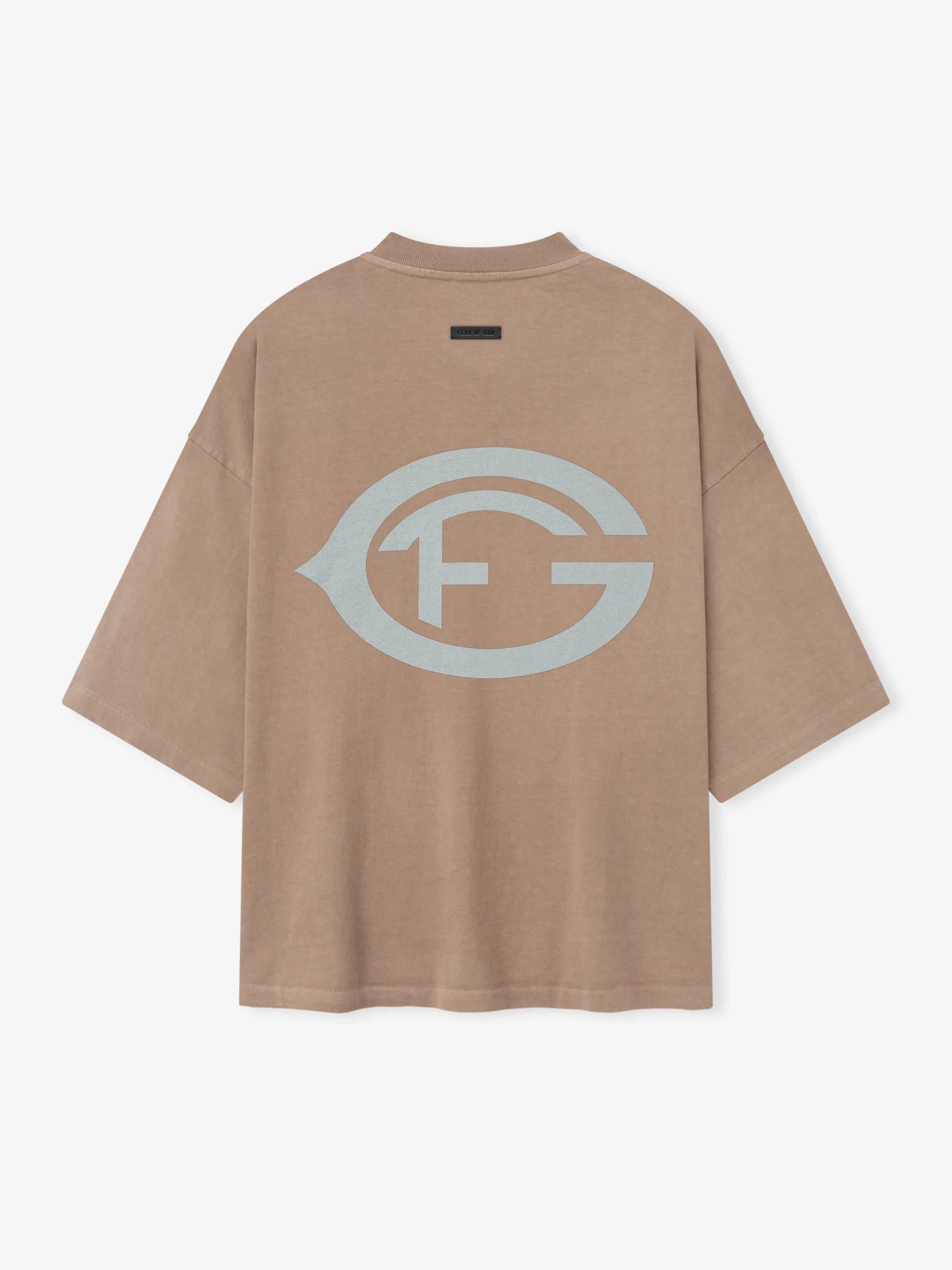 Fear Of God &Quot;F Of G'' Tee Dune Pearl