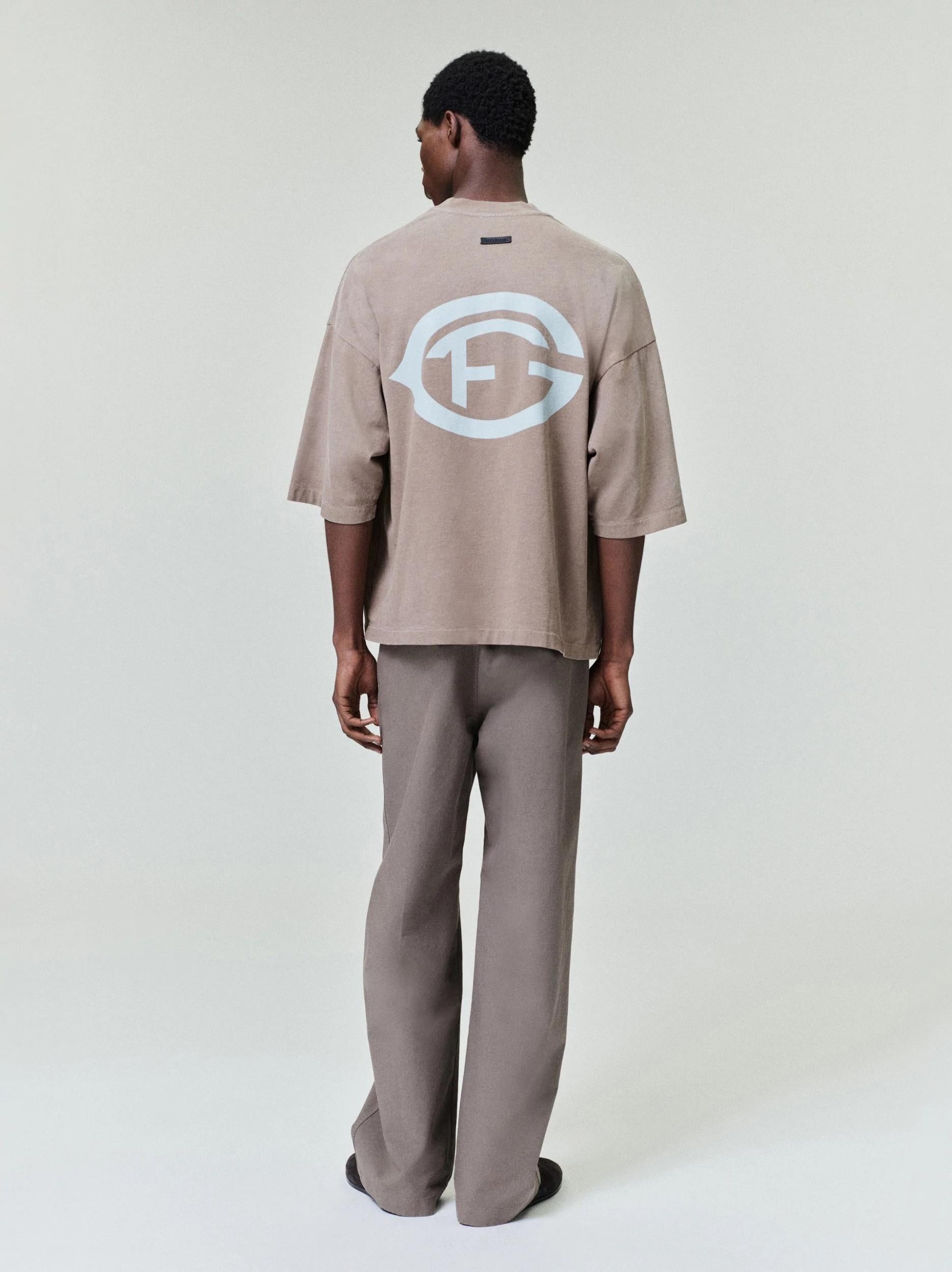 Fear Of God &Quot;F Of G'' Tee Dune Pearl