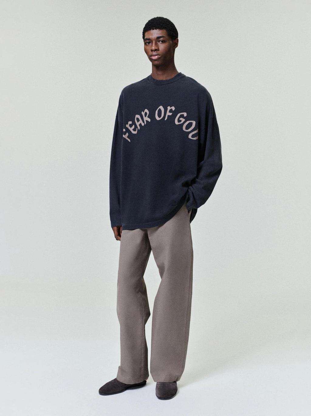Fear Of God &Quot;F Of G&Quot; Longsleeve Tee Black