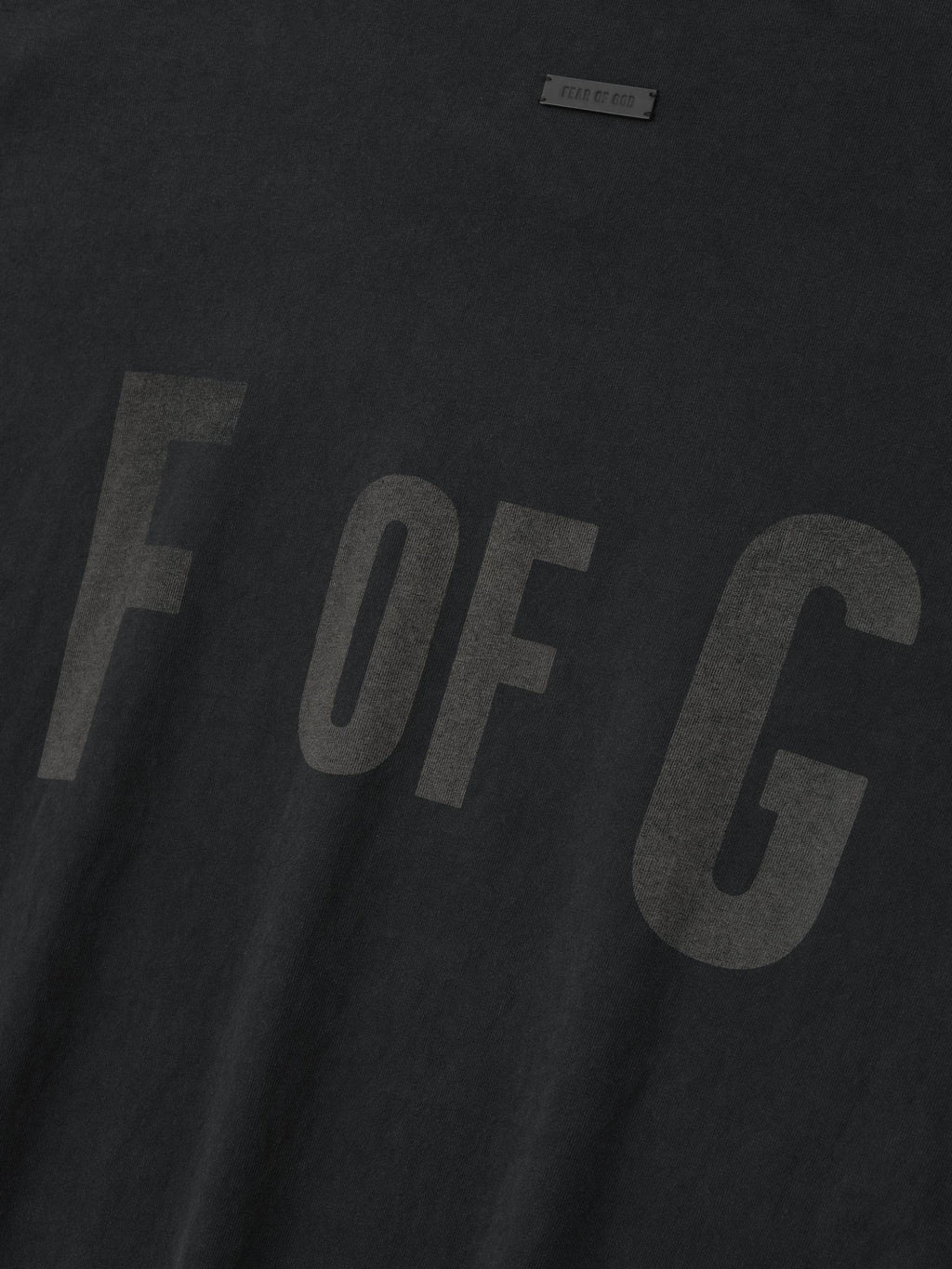 Fear Of God &Quot;F Of G&Quot; Longsleeve Tee Black