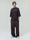 Fear Of God Wide Leg Drawstring Pants Black