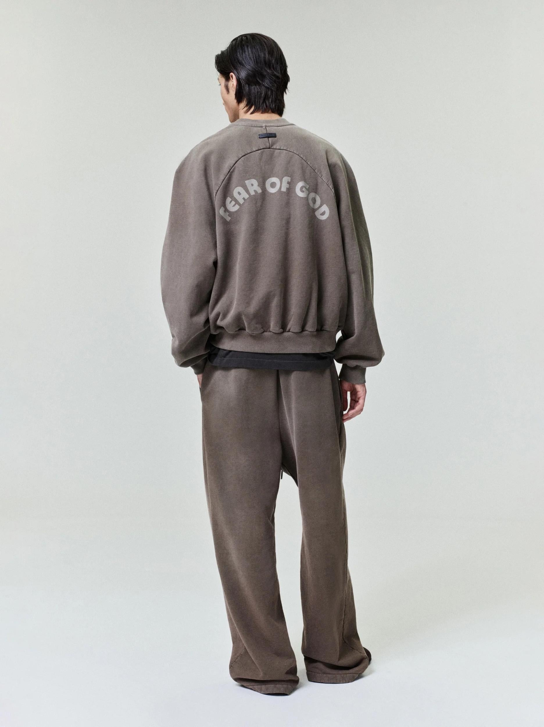 Fear Of God Wide Leg Sweatpant Faded Brown