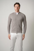 Fedeli Bahamas Full Zipper Grey