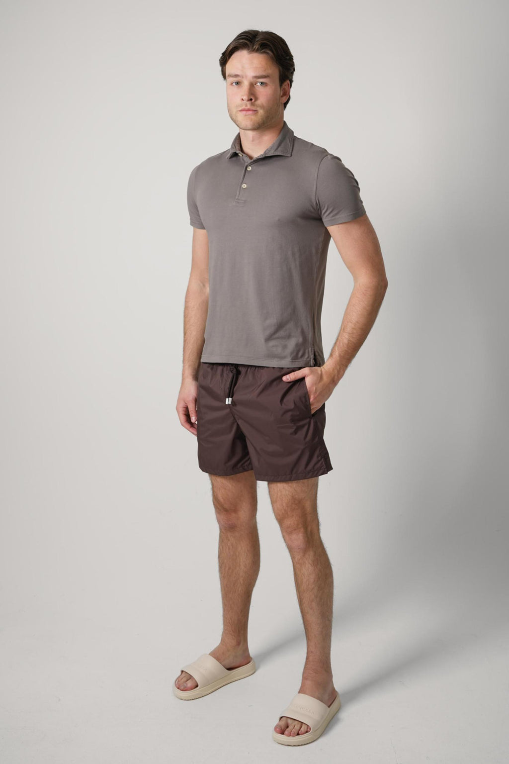 Fedeli Flex Jersey Polo Dust