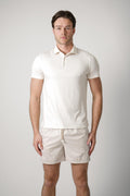 Fedeli Flex Jersey Polo Linen