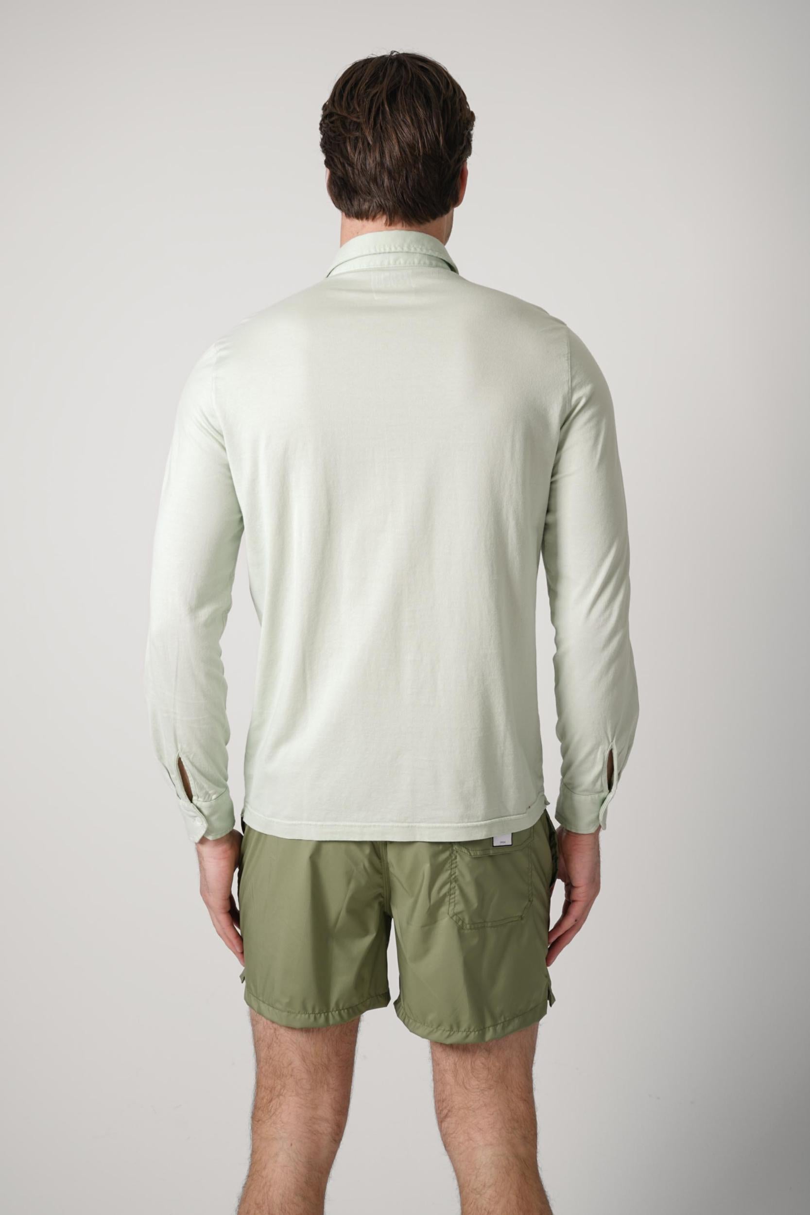 Fedeli Giza Jersey Shirt Mint Green