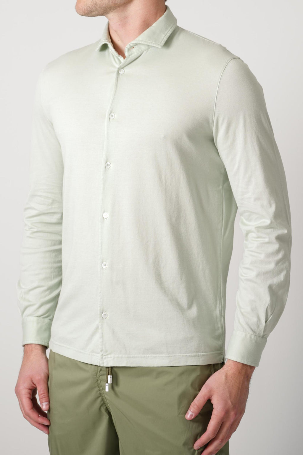 Fedeli Giza Jersey Shirt Mint Green