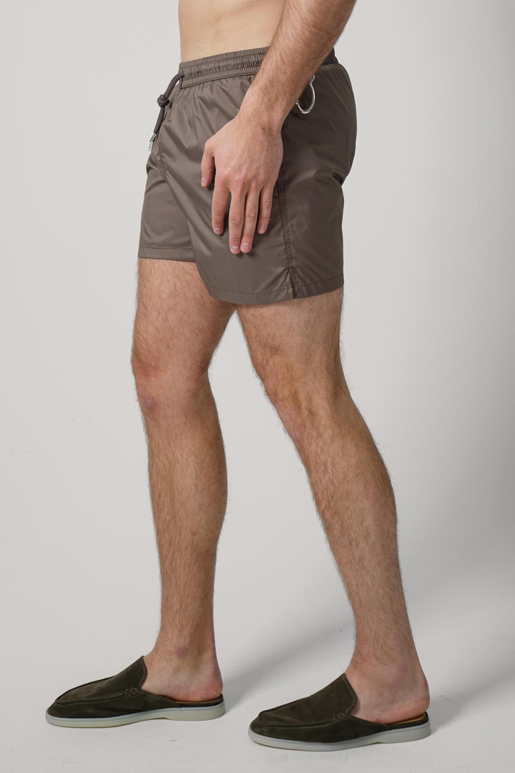 Fedeli Madeira Swimming Shorts Dark Grey