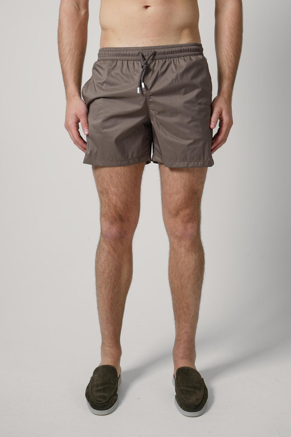 Fedeli Madeira Swimming Shorts Dark Grey