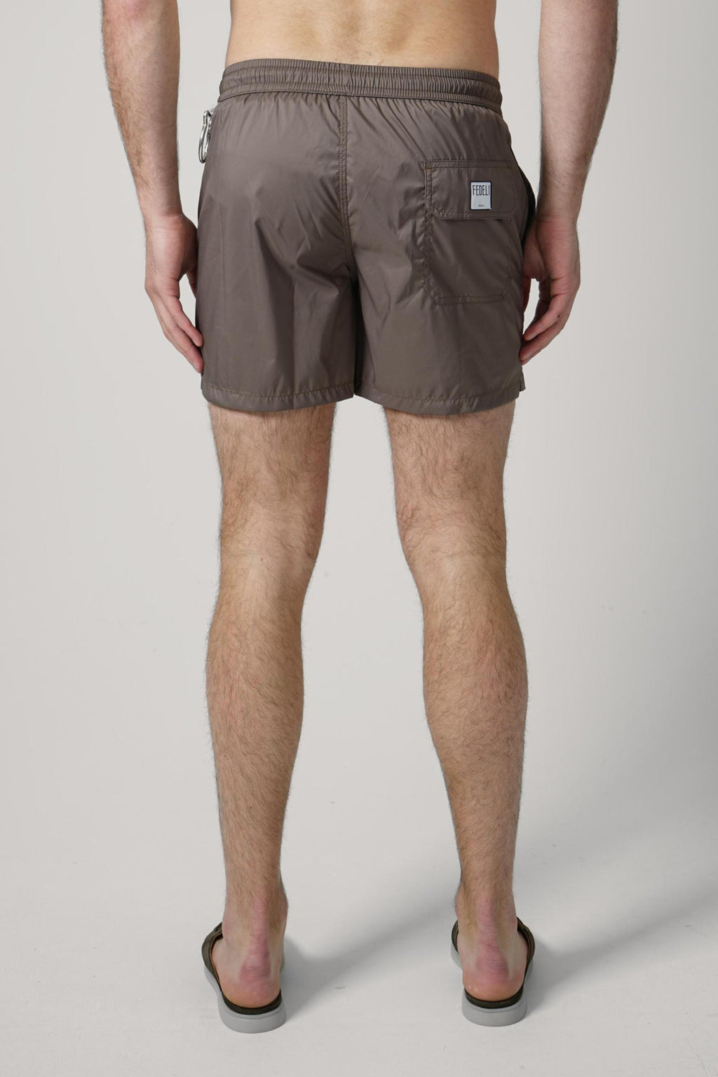 Fedeli Madeira Swimming Shorts Dark Grey