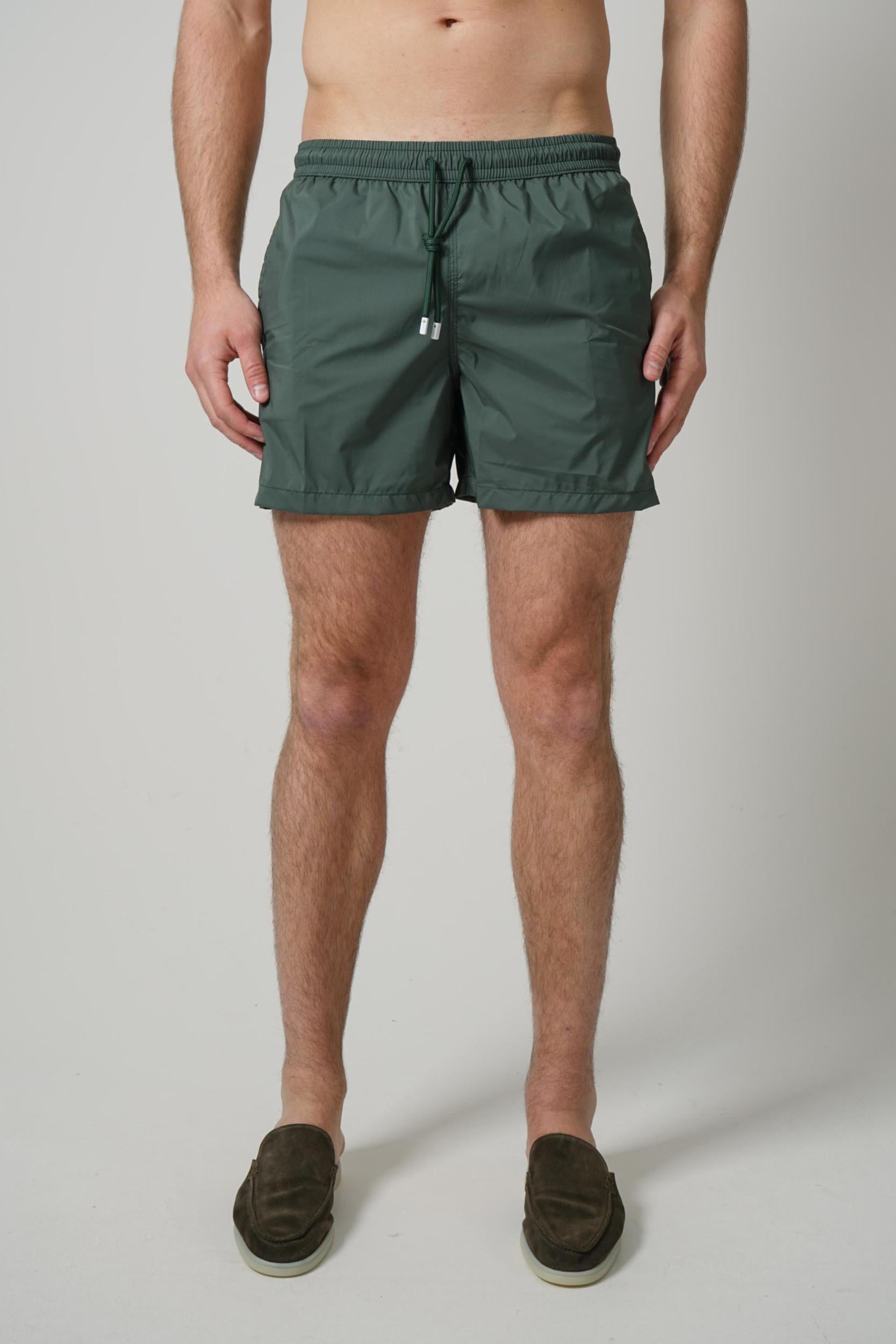 Fedeli Madeira Swimming Shorts Dark Olive