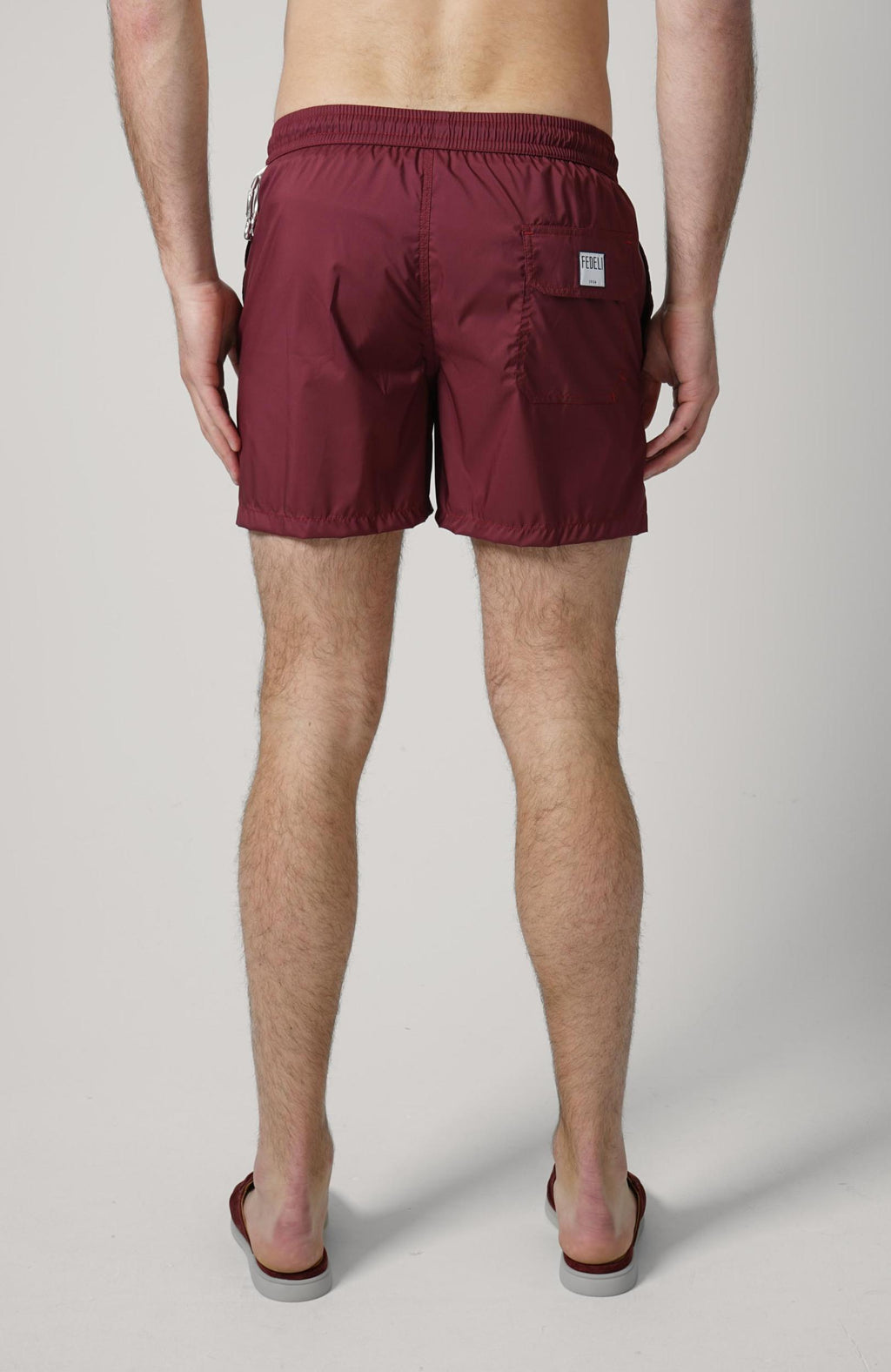 Fedeli Madeira Swimming Shorts Merlot
