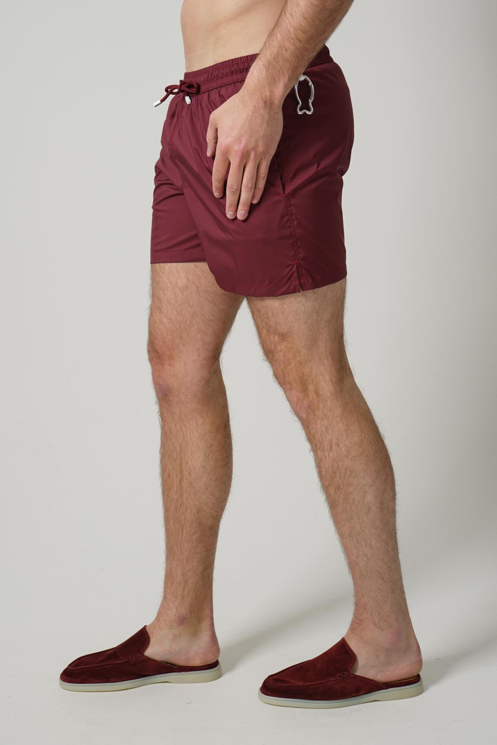 Fedeli Madeira Swimming Shorts Merlot
