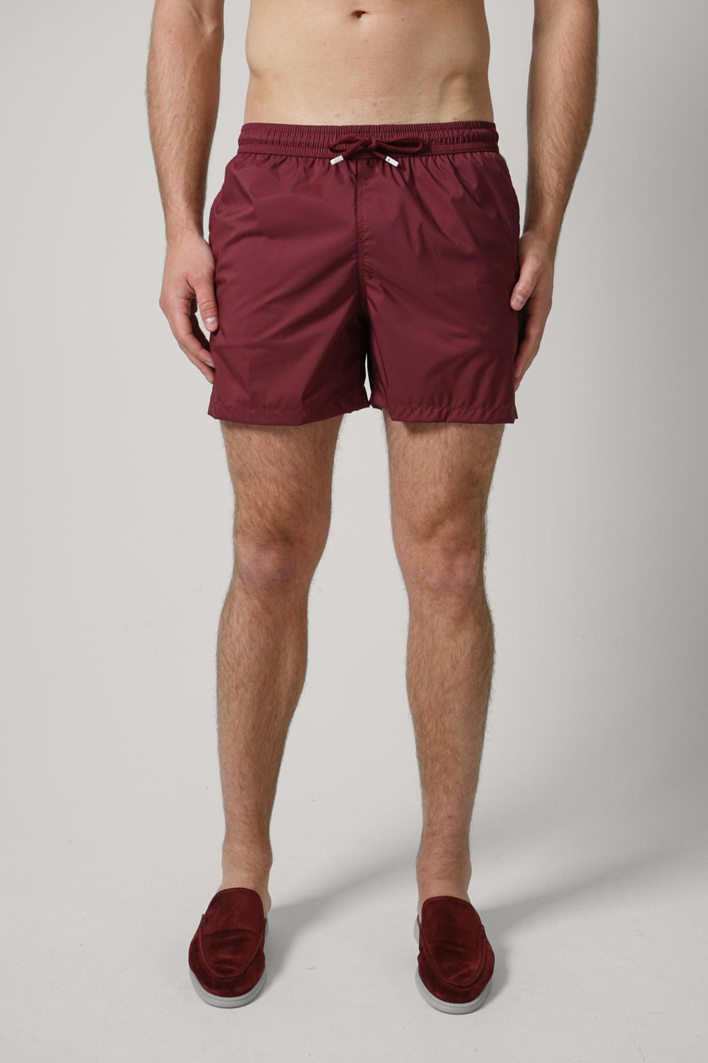 Fedeli Madeira Swimming Shorts Merlot