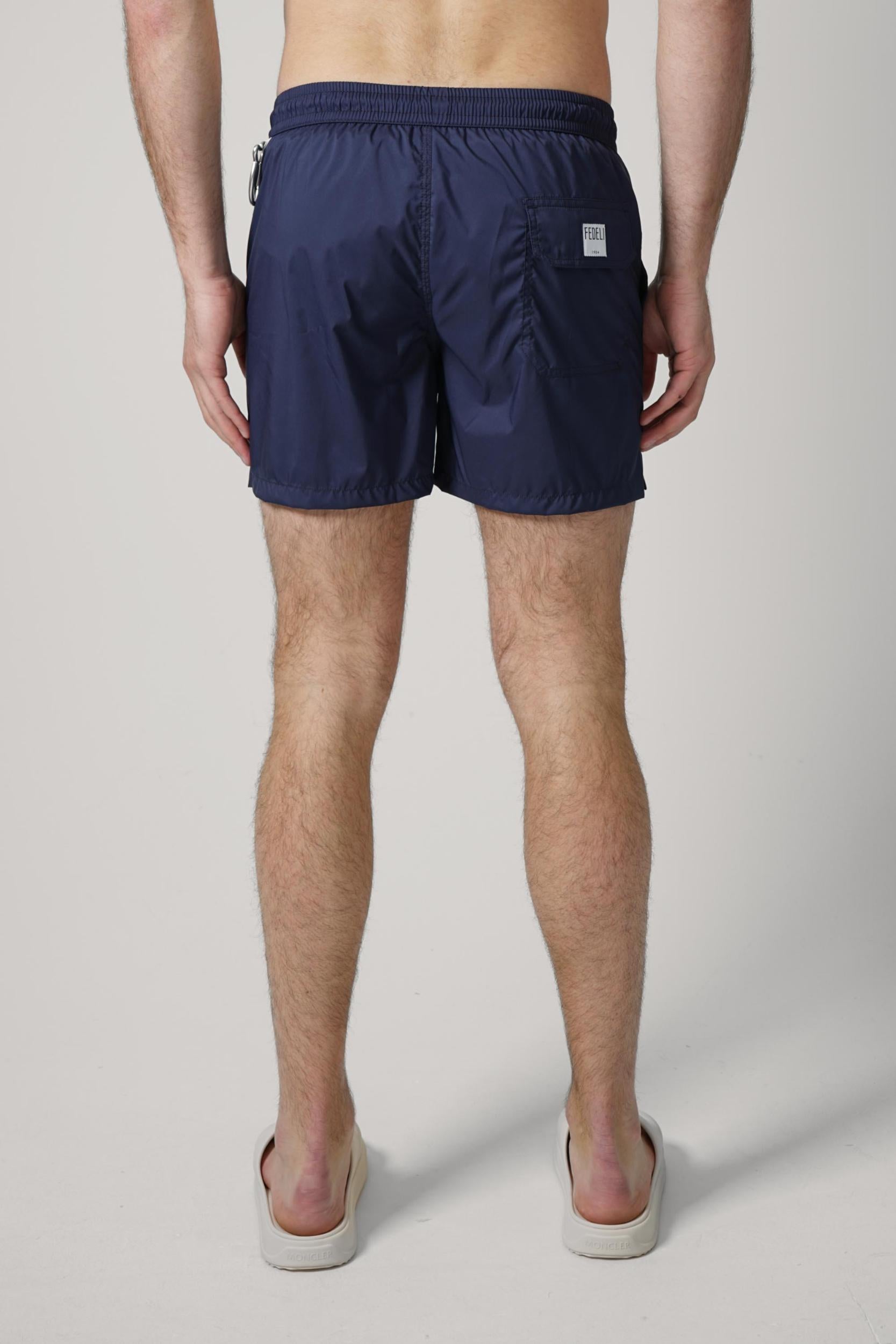 Fedeli Madeira Swimming Shorts Midnight Blue