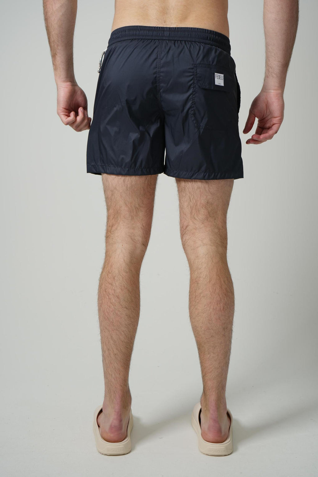 Fedeli Madeira Swimming Shorts Navy