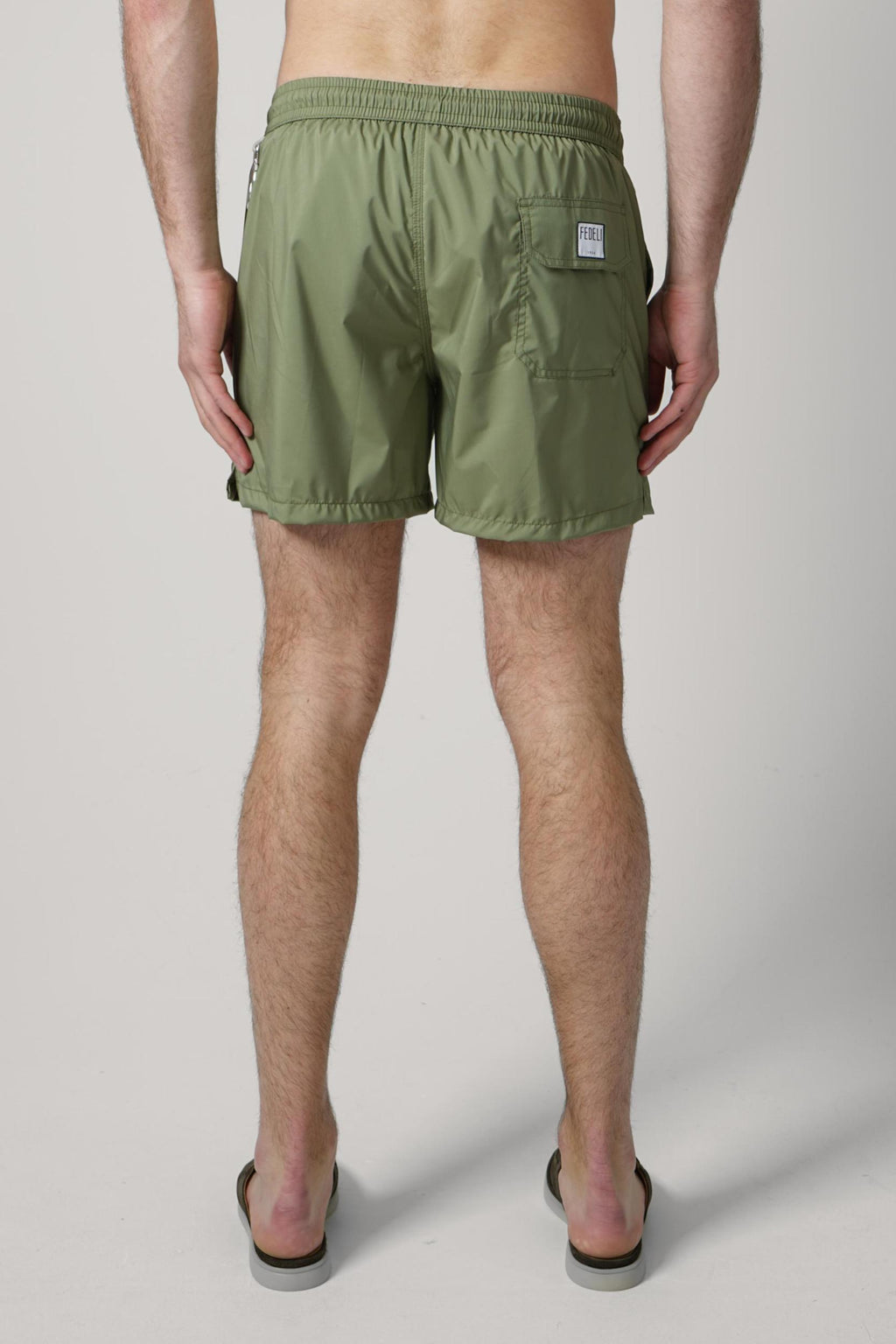 Fedeli Madeira Swimming Shorts Olive