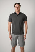 Fedeli North Piquet Jersey Dark Grey