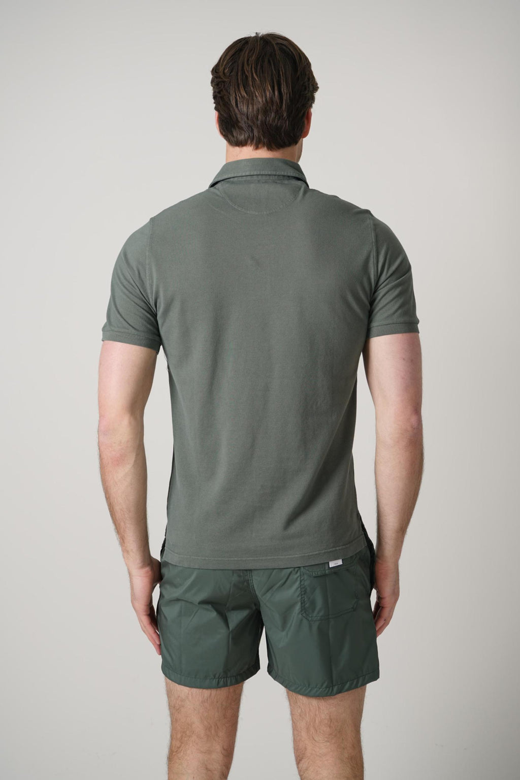 Fedeli North Piquet Polo Army Green