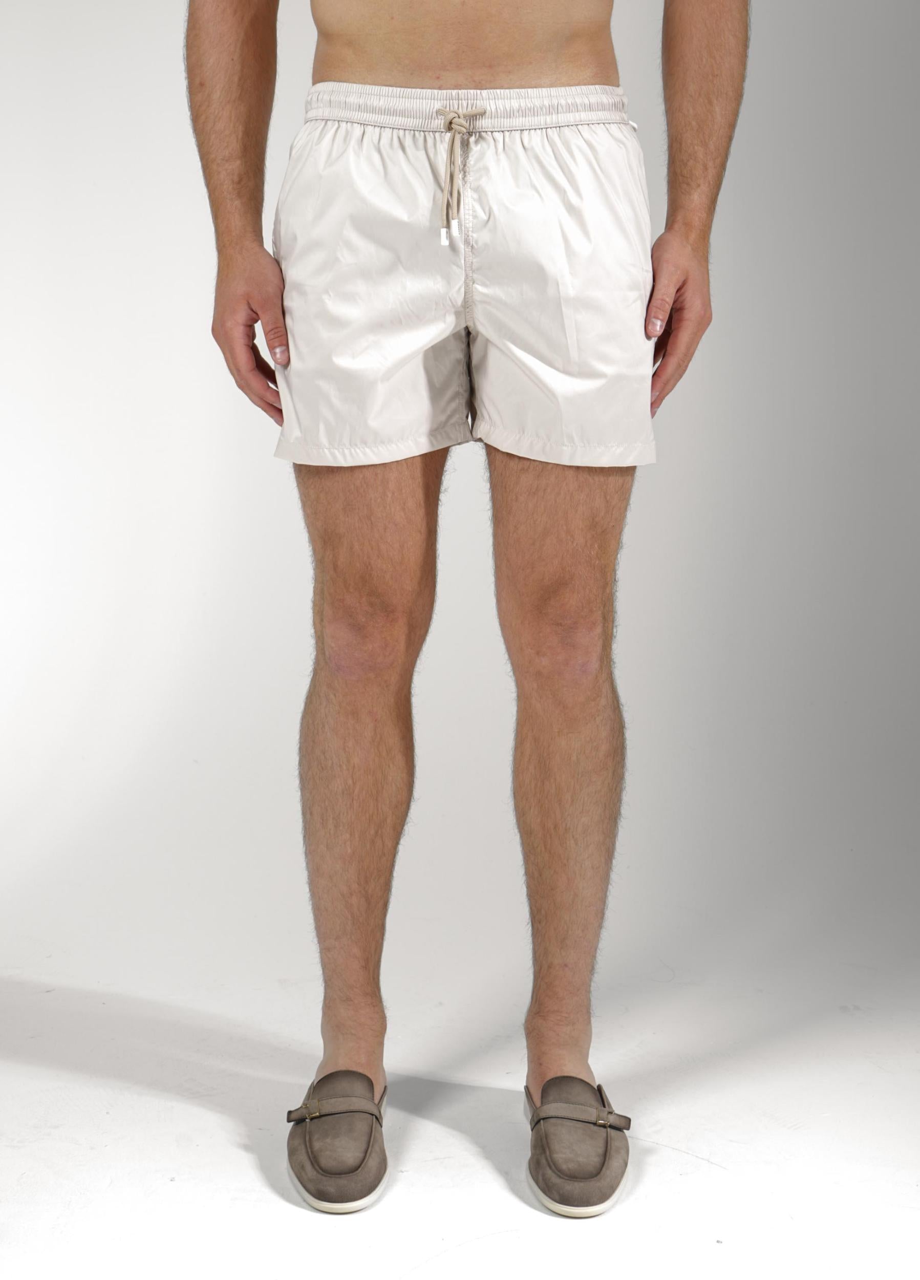 Fedeli  Swimming Shorts Linen Beige