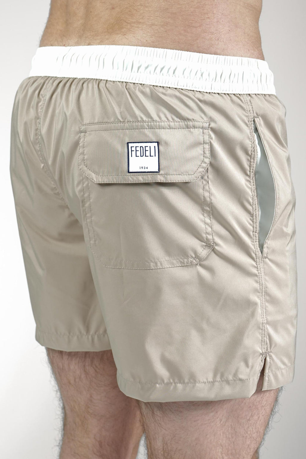 Fedeli Swimming Trunks Camel