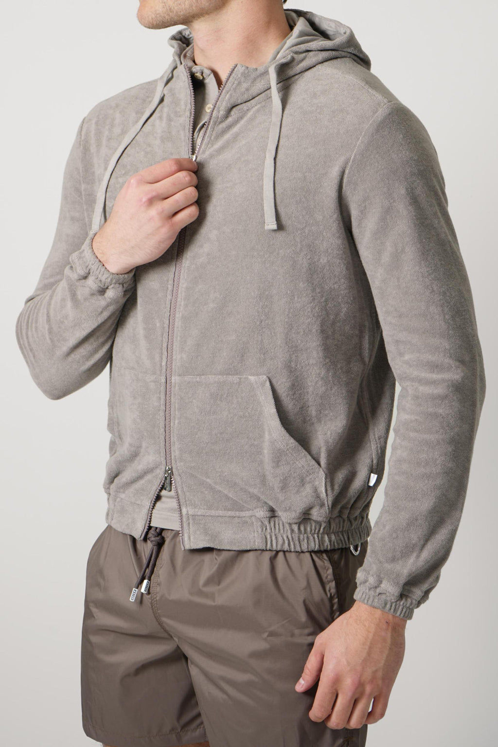Fedeli Zoom Terry Plus Jacket Grey