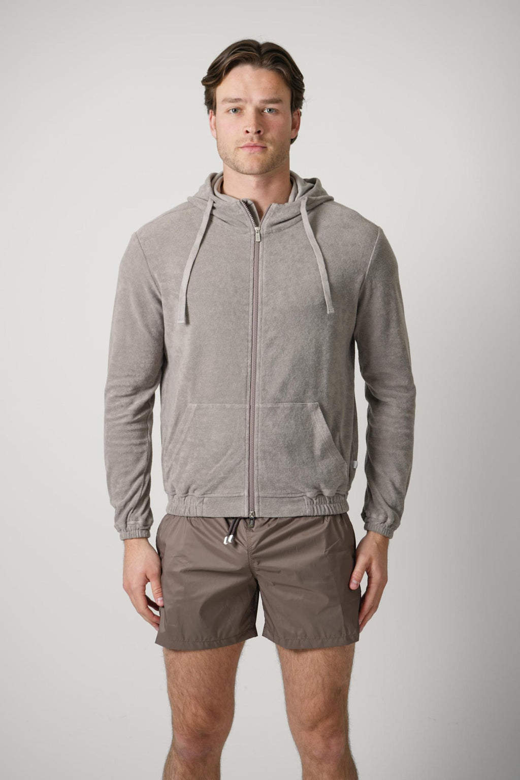 Fedeli Zoom Terry Plus Jacket Grey