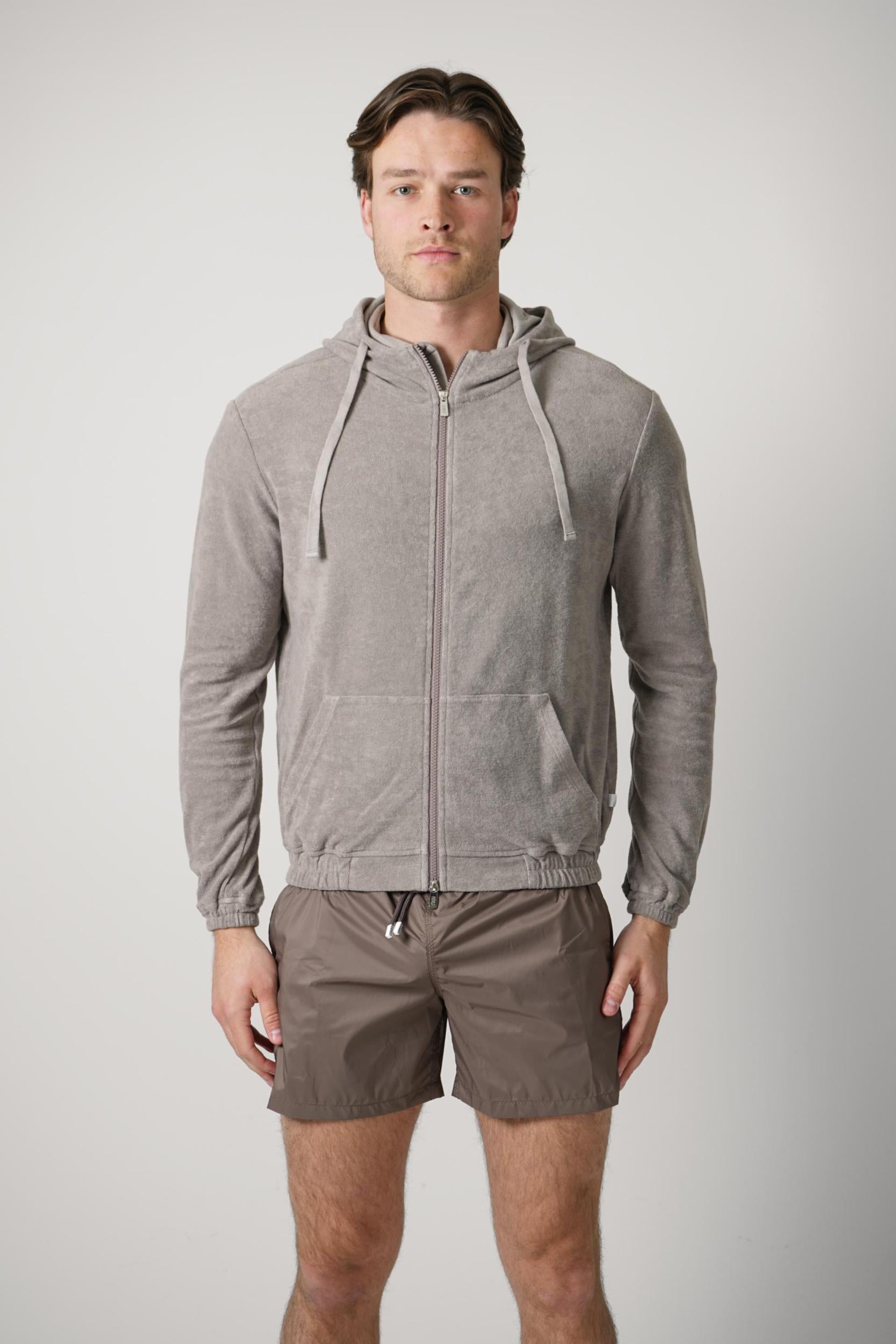 Fedeli Zoom Terry Plus Jacket Grey