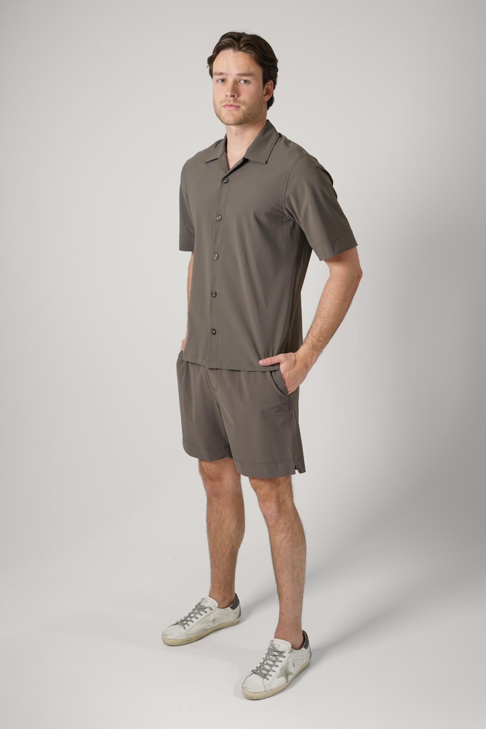 Ferilli Beach Club Shirt Taupe