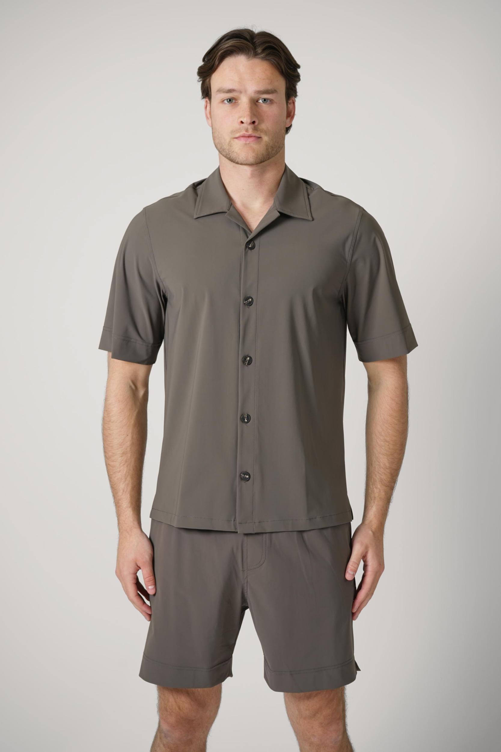 Ferilli Beach Club Shirt Taupe
