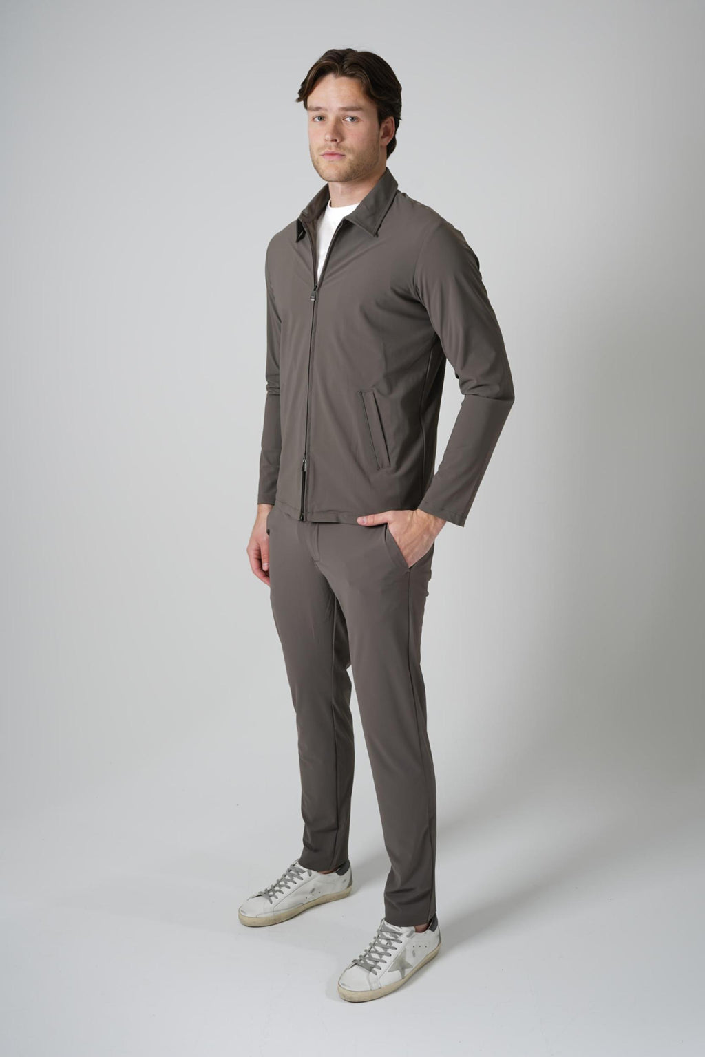 Ferilli Dressed Jacket Rev Taupe