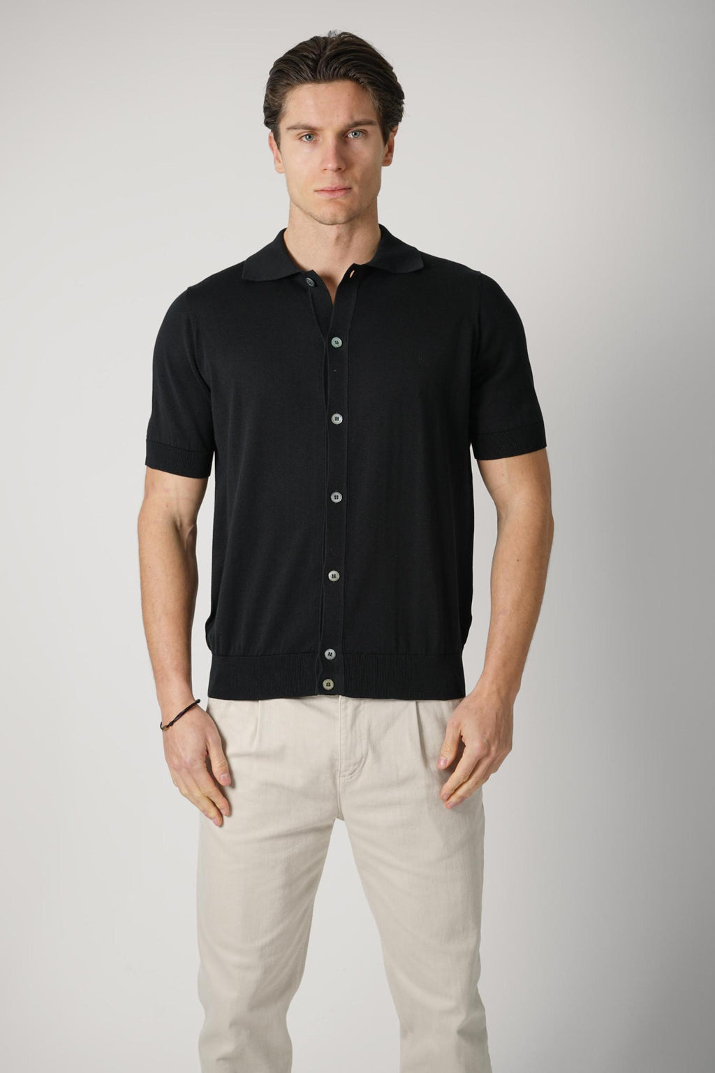 Filippo De Laurentiis Buttoned Shirt Black