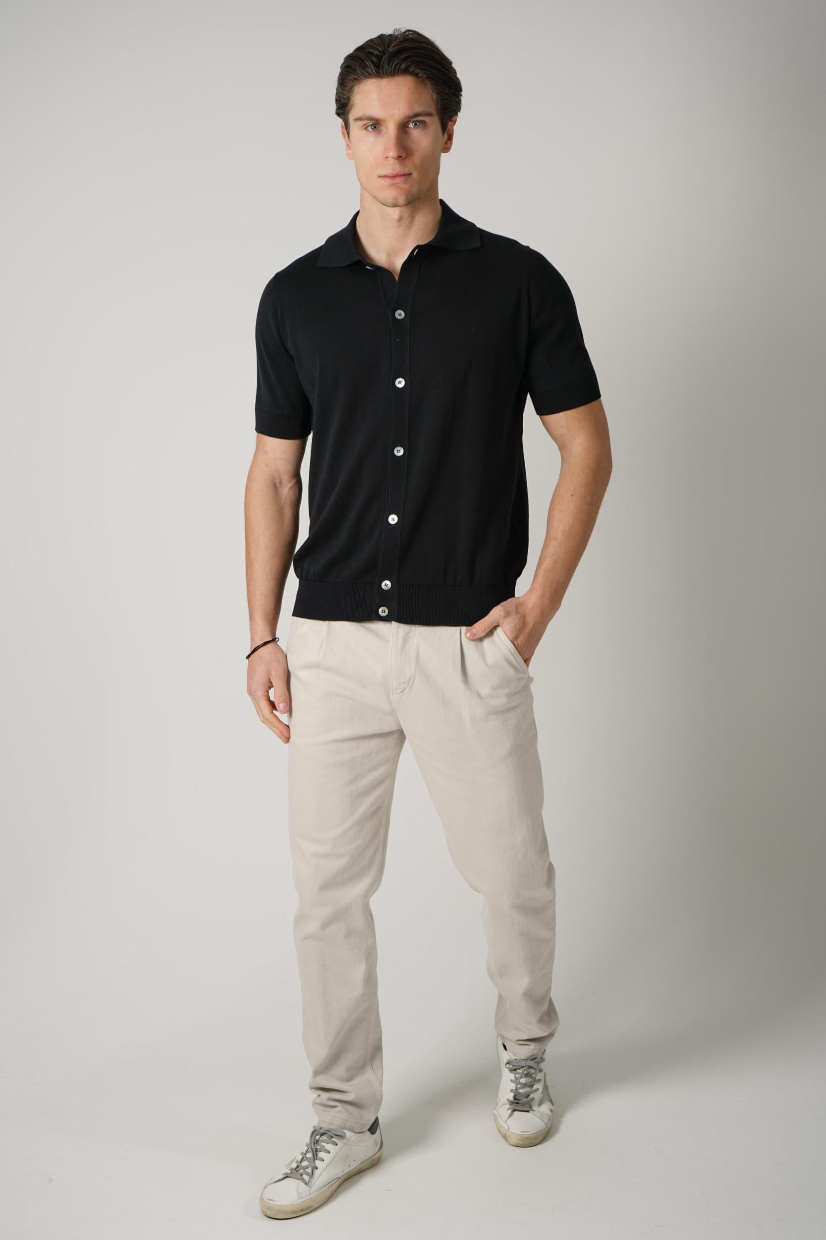Filippo De Laurentiis Buttoned Shirt Black