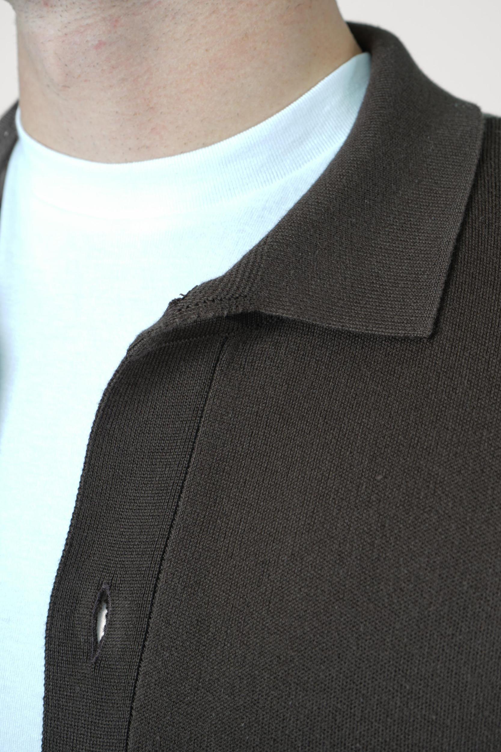 Filippo De Laurentiis Camicia Cardigan Cacao