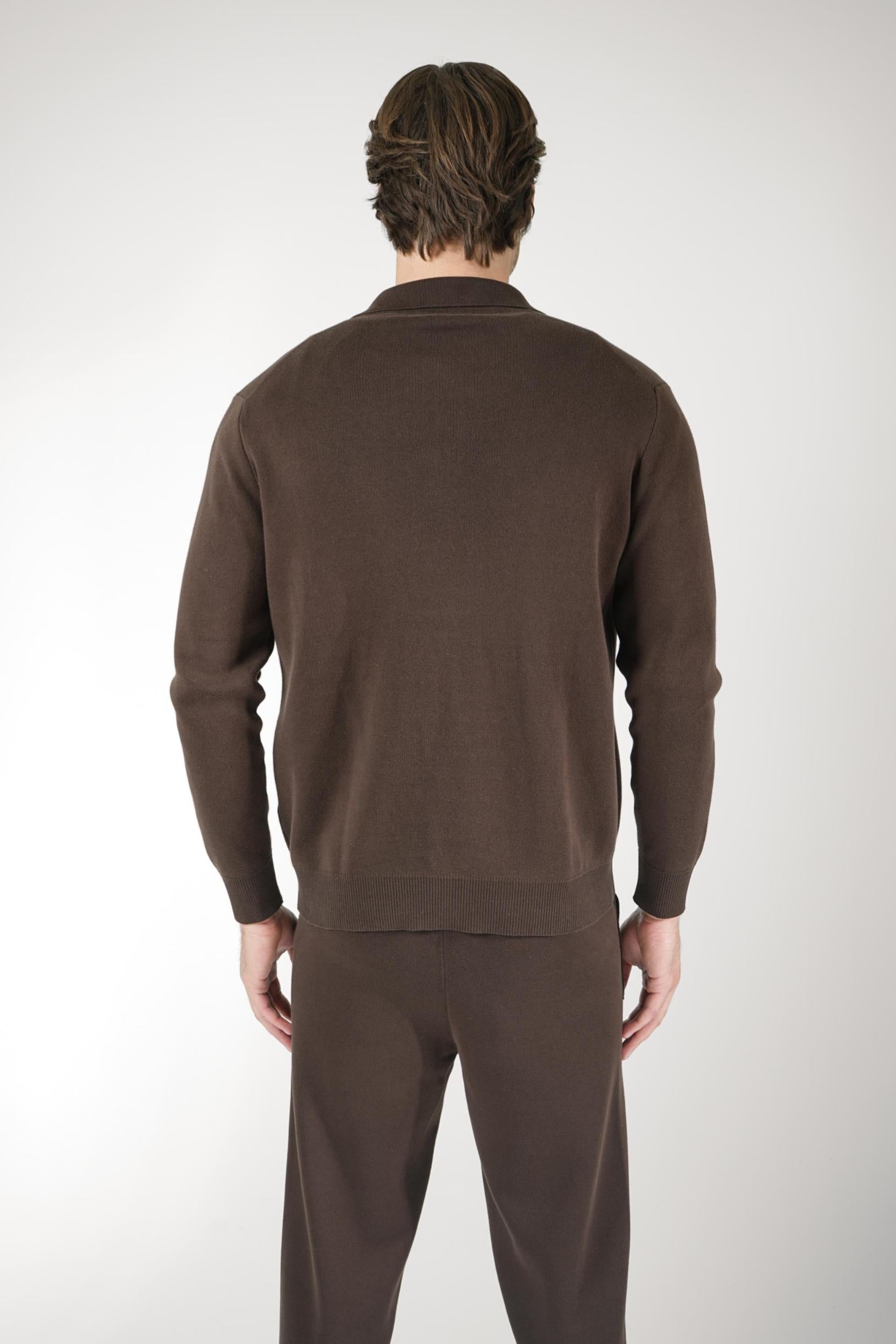 Filippo De Laurentiis Camicia Cardigan Cacao