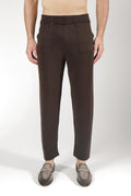 Filippo De Laurentiis Cotton Pantalon Cacao