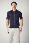 Filippo De Laurentiis Sublime Cotton Buttoned Polo T-Shirt