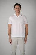Filippo De Laurentiis Supima Luce Jerlux Polo T-Shirt White