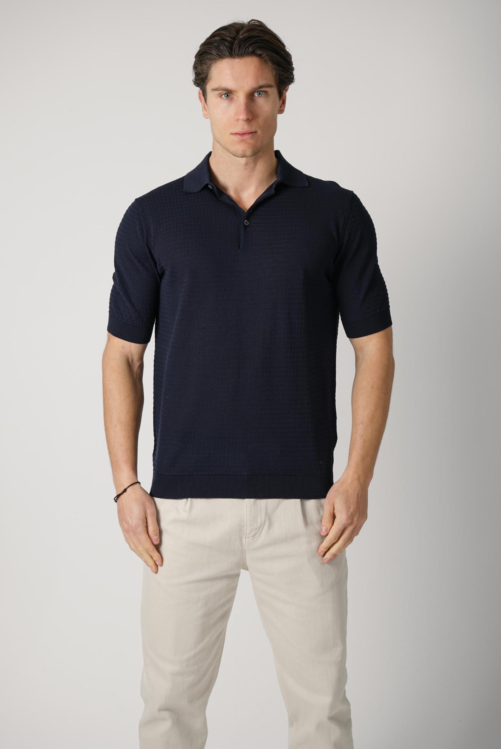 Filippo De Laurentis Polo Navy
