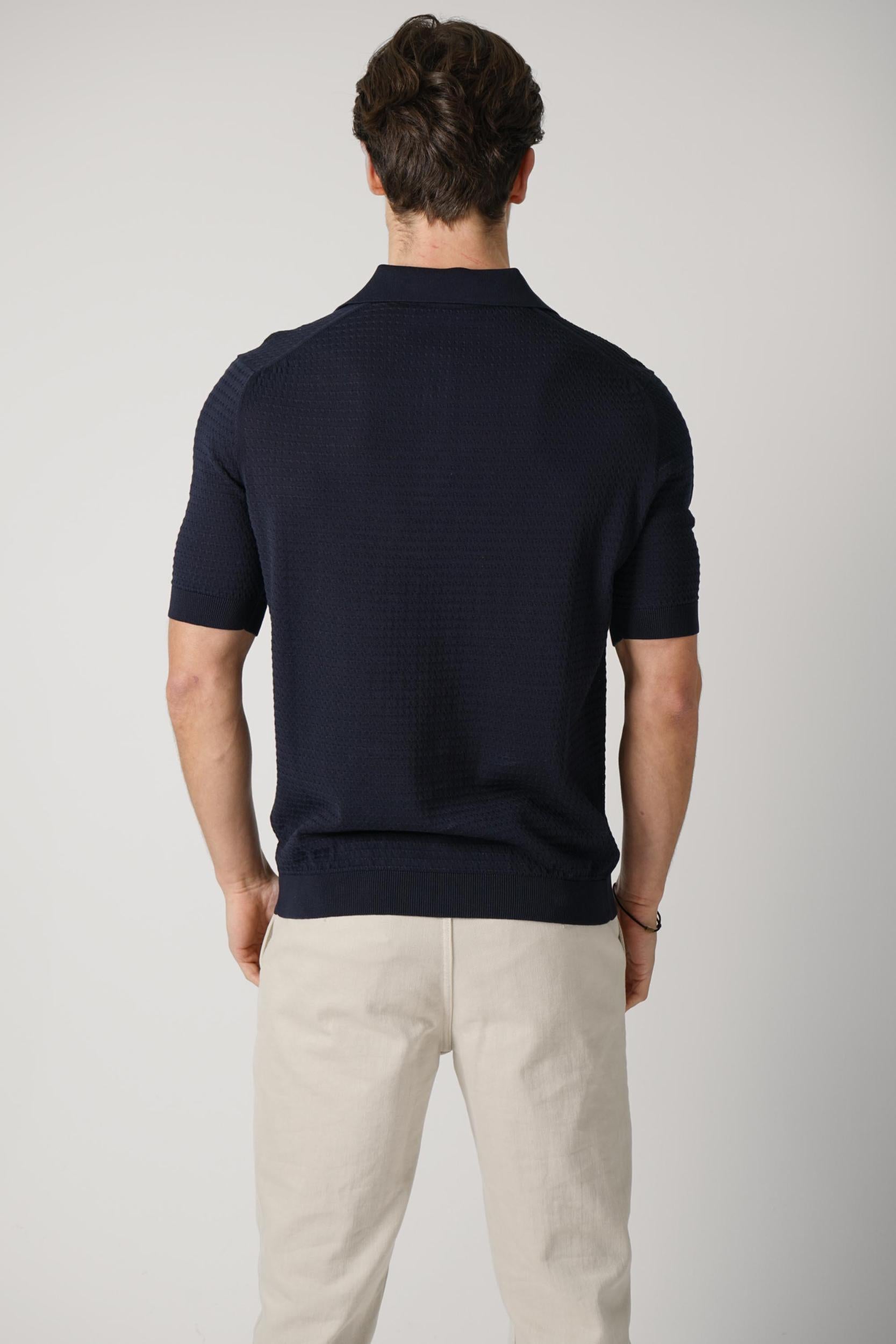 Filippo De Laurentis Polo Navy