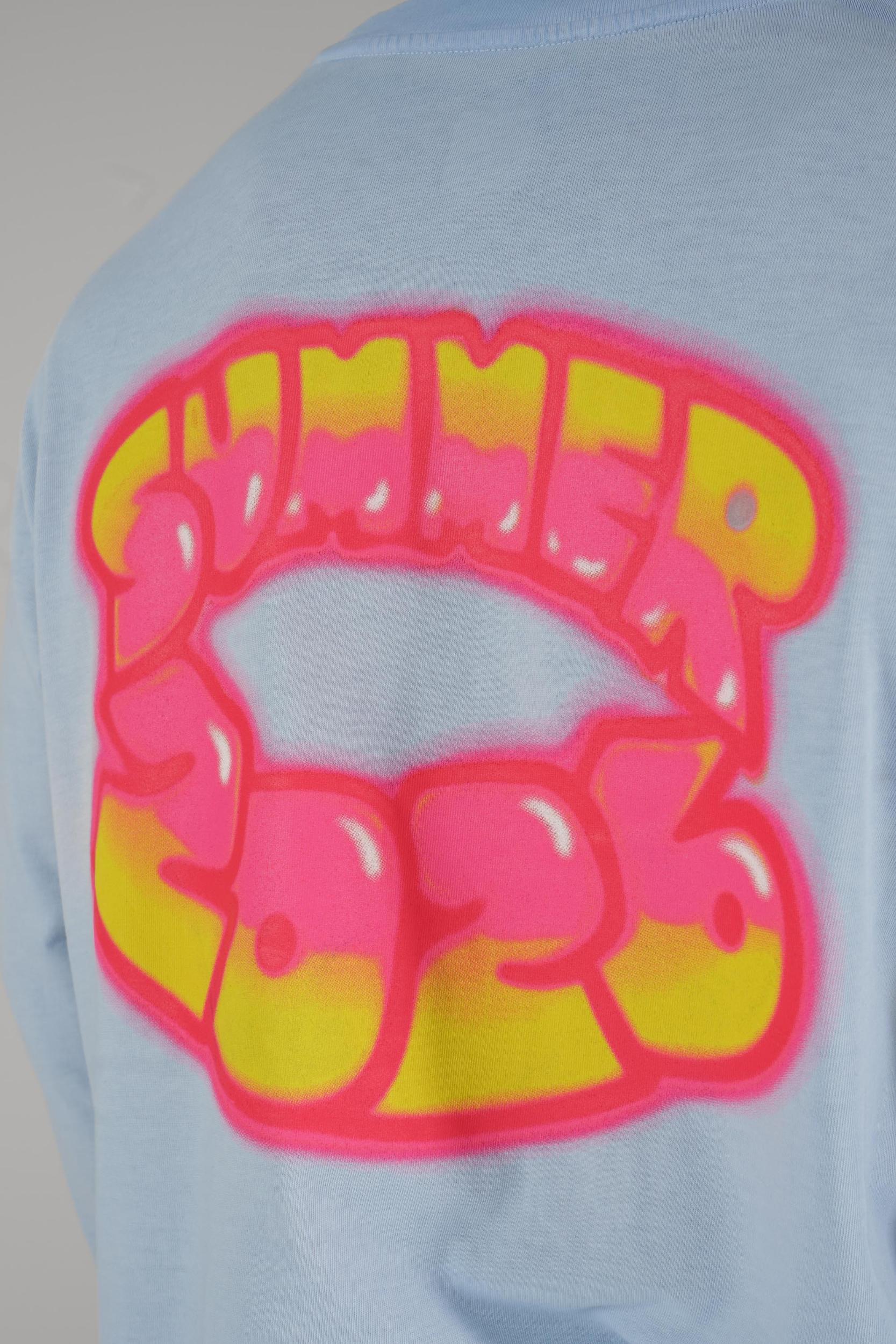 Flaneur Airbrush Summer Longsleeve Washed Blue
