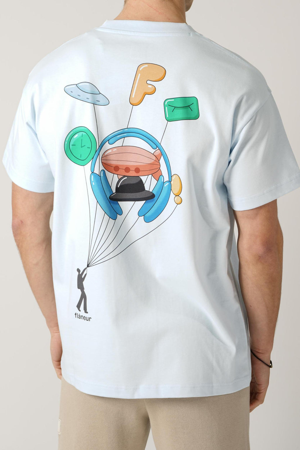 Flaneur Inflatables T-Shirt Light Blue
